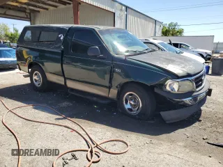 2002 Ford F-150 XL with VIN 1FTRF17212NB27204, listed as a Copart auction lot 50249885 with 0 mi miles and Salvage Title. Bid and sale history available at carsss.com. Image 4.