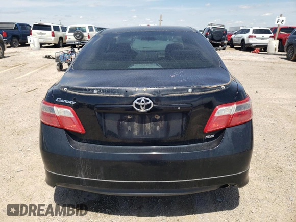 2007 Toyota Camry CE with VIN 4T1BE46K17U174202, listed as a Copart auction lot 55098585 with 154,947 mi miles and Salvage Title. Bid and sale history available at DreamBid. Image 6.