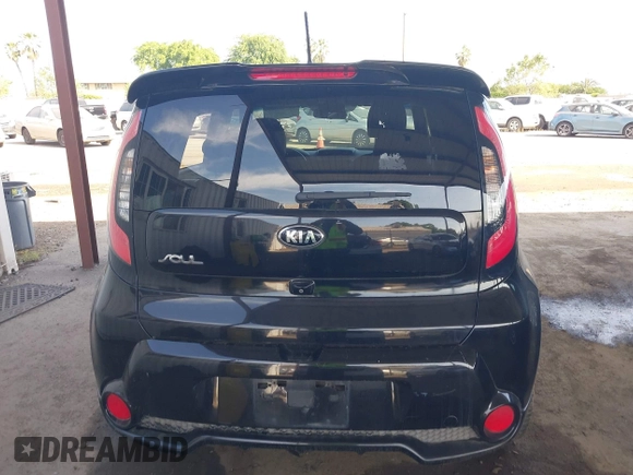 2016 Kia Soul + with VIN KNDJP3A5XG7348174, listed as a IAAI auction lot 41912003 with 106,292 mi miles. Bid and sale history available at carsss.com. Image 16.