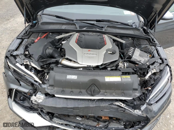 2018 Audi RS 5 Coupe with VIN WUAPWAF54JA903983, listed as a Copart auction lot 72992394 with 20,561 mi miles and Salvage Title. Bid and sale history available at carsss.com. Image 12.