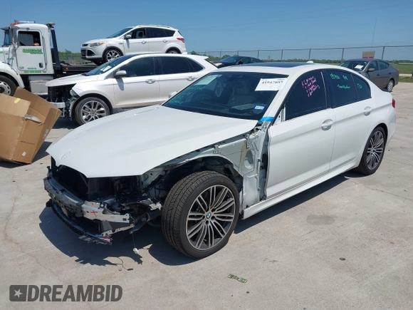 2019 BMW 5 Series 540i z VIN WBAJE5C56KWW20469, wystawiony jako IAAI lot #41947055 z przebiegiem 68 990 mil mil oraz . Historia ofert i sprzedaży dostępna na DreamBid. Obrazek 17.