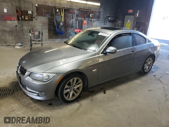 2013 BMW 3 Series 328i xDrive with VIN WBAKF3C54DJ386161, listed as a Copart auction lot 73372714 with 64,838 mi miles and Salvage Title. Bid and sale history available at carsss.com. Image 1.