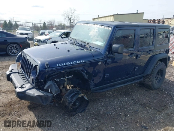 2013 Jeep Wrangler Unlimited Rubicon with VIN 1C4BJWFGXDL502435, listed as a IAAI auction lot 41937642 with 83,817 mi miles and . Bid and sale history available at DreamBid. Image 17.
