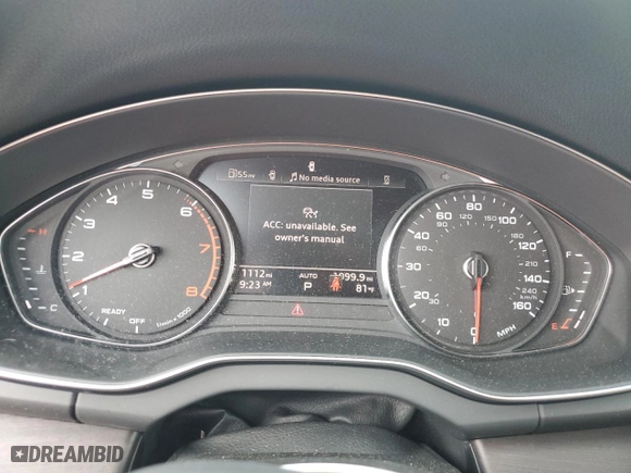 2024 Audi Q5 Premium with VIN WA1ABAFY7R2023286, listed as a Copart auction lot 76987864 with 1,112 mi miles and Non Repairable. Bid and sale history available at carsss.com. Image 9.