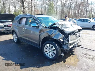 2010 Chevrolet Equinox 2LT with VIN 2CNALPEW2A6387740, listed as a IAAI auction lot 41084164 with 124,003 mi miles and . Bid and sale history available at DreamBid. Image 1.