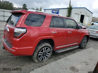 2019 Toyota 4Runner SR5 with VIN JTEZU5JR5K5206549, listed as a Copart auction lot 45499105 with 32,629 mi miles and Salvage Title. Bid and sale history available at carsss.com. Image 3.