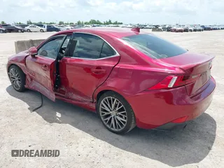 2015 Lexus IS 250 with VIN JTHBF1D2XF5077235, listed as a IAAI auction lot 42562762 with 104,674 mi miles and . Bid and sale history available at DreamBid. Image 3.