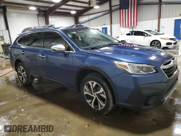2021 Subaru Outback Touring XT with VIN 4S4BTGPD4M3169293, listed as a Copart auction lot 56160555 with 44,630 mi miles and Salvage title. Bid and sale history available at DreamBid. Image 4.