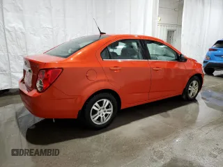 2013 Chevrolet Sonic LT with VIN 1G1JC5SB9D4220025, listed as a Copart auction lot 49413435 with 96,320 mi miles and Salvage Title. Bid and sale history available at DreamBid. Image 3.