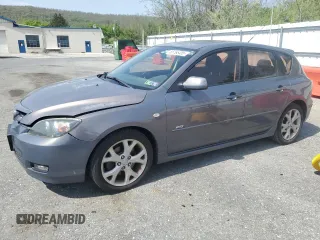 2008 Mazda 3 s GT *Ltd Avail* with VIN JM1BK344781793370, listed as a Copart auction lot 55165455 with 144,623 mi miles and Salvage Title. Bid and sale history available at carsss.com. Image 1.
