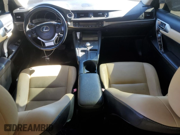 2014 Lexus CT 200h with VIN JTHKD5BH0E2178532, listed as a Copart auction lot 47211995 with 127,509 mi miles and Salvage Title. Bid and sale history available at DreamBid. Image 8.
