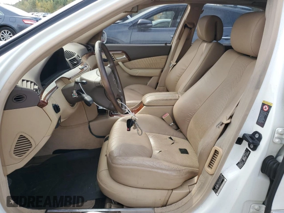2004 Mercedes-Benz S-Class 4.3L with VIN WDBNG83J14A423074, listed as a Copart auction lot 74586584 with 0 mi miles and Clean Title. Bid and sale history available at carsss.com. Image 7.