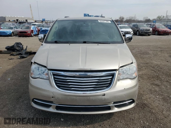 2014 Chrysler Town & Country Touring-L with VIN 2C4RC1CG1ER258845, listed as a Copart auction lot 52447705 with 217,755 mi miles and Salvage Title. Bid and sale history available at carsss.com. Image 5.