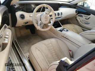 2019 Mercedes-Benz S-Class S 560 with VIN WDDXK8DB3KA037744, listed as a Copart auction lot 75427524 with 0 mi miles and Non Repairable. Bid and sale history available at carsss.com. Image 8.