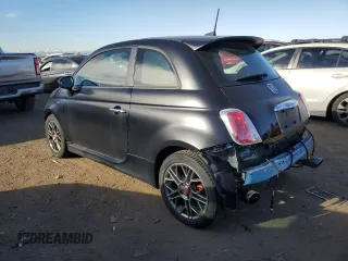 2017 FIAT 500 Abarth z VIN 3C3CFFFH9HT506053, wystawiony jako Copart lot #81367564 z przebiegiem 91 516 mil mil oraz Szkody całkowita. Historia ofert i sprzedaży dostępna na DreamBid. Obrazek 2.