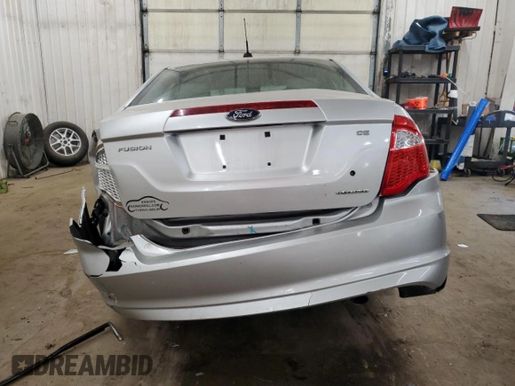 2011 Ford Fusion SE with VIN 3FAHP0HG4BR207175, listed as a Copart auction lot 50121725 with 0 mi miles and Salvage Title. Bid and sale history available at carsss.com. Image 6.