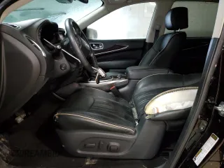2019 Infiniti QX60 Luxe z VIN 5N1DL0MM0KC527362, wystawiony jako Copart lot #45854705 z przebiegiem 90 075 mil mil oraz Szkody całkowita. Historia ofert i sprzedaży dostępna na DreamBid. Obrazek 7.