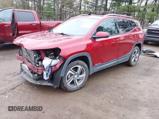 2019 GMC Terrain SLT with VIN 3GKALVEV9KL327469, listed as a IAAI auction lot 41995450 with 35,486 mi miles. Bid and sale history available at carsss.com. Image 18.