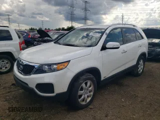 2013 Kia Sorento LX with VIN 5XYKTDA20DG389200, listed as a Copart auction lot 49055885 with 122,948 mi miles and Non repairable. Bid and sale history available at DreamBid. Image 1.