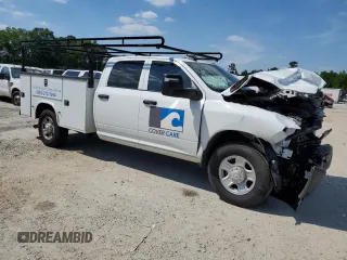 2023 Ram 2500 Tradesman with VIN 3C7WR4HJ7PG543522, listed as a Copart auction lot 76047994 with 20,761 mi miles and Salvage Title. Bid and sale history available at carsss.com. Image 4.