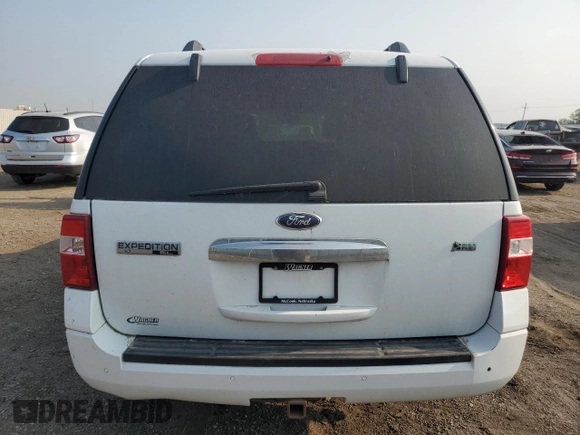 2012 Ford Expedition EL King Ranch with VIN 1FMJK1J58CEF00909, listed as a Copart auction lot 64247464 with 201,931 mi miles and Salvage Title. Bid and sale history available at carsss.com. Image 6.