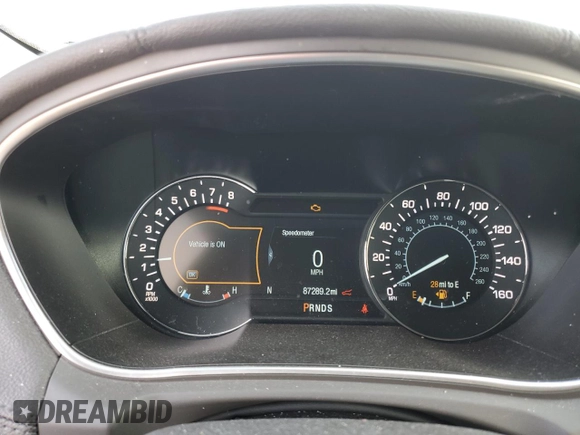 2017 Lincoln MKX Select with VIN 2LMPJ8KR5HBL45766, listed as a Copart auction lot 48818735 with 87,289 mi miles and Salvage Title. Bid and sale history available at carsss.com. Image 9.