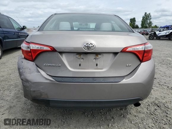 2014 Toyota Corolla L с VIN 2T1BURHE3EC037851, выставлен на аукционе Copart как лот 57168185 с пробегом 110 719 миль миль и Списание • Salvage title. История ставок и продаж доступна на DreamBid. Изображение 6.