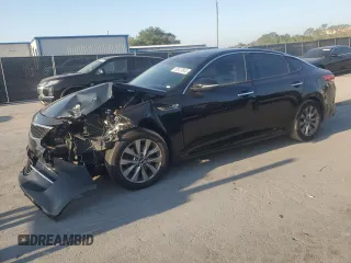 2017 Kia Optima LX with VIN 5XXGT4L36HG132161, listed as a Copart auction lot 62123895 with 181,574 mi miles and Non repairable. Bid and sale history available at DreamBid. Image 1.