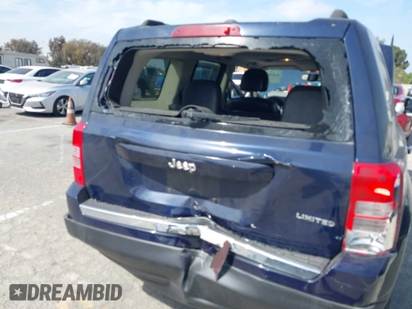 2012 Jeep Patriot Limited with VIN 1C4NJPCB9CD662441, listed as a IAAI auction lot 42018725 with 176,090 mi miles and . Bid and sale history available at DreamBid. Image 6.