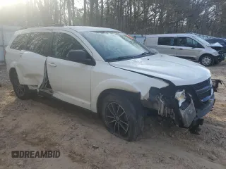 2018 Dodge Journey SE with VIN 3C4PDCAB6JT530112, listed as a Copart auction lot 47136615 with 108,972 mi miles and Salvage Title. Bid and sale history available at carsss.com. Image 4.
