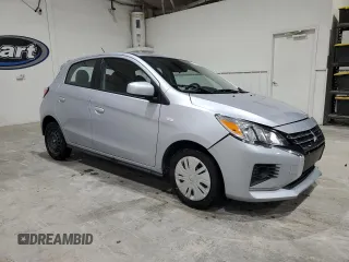 2024 Mitsubishi Mirage ES z VIN ML32AUHJ2RH010024, wystawiony jako Copart lot #59907215 z przebiegiem 29 712 mil mil oraz Szkoda całkowita • Salvage title. Historia ofert i sprzedaży dostępna na DreamBid. Obrazek 4.