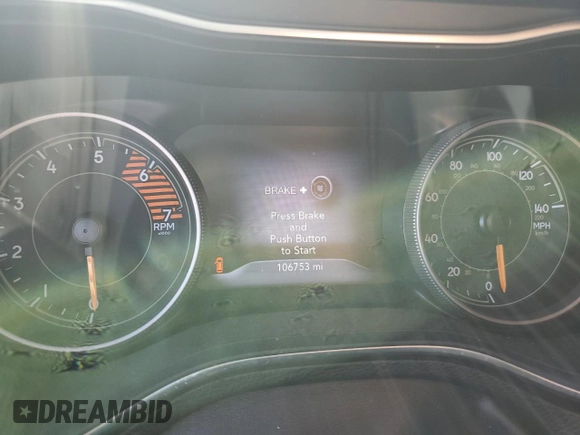 2019 Jeep Cherokee Limited with VIN 1C4PJLDN9KD340164, listed as a Copart auction lot 70319634 with 106,753 mi miles and Clean Title. Bid and sale history available at DreamBid. Image 9.