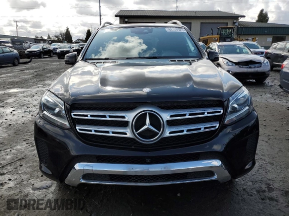 2017 Mercedes-Benz GLS with VIN 4JGDF6EE2HA851029, listed as a Copart auction lot 44181923 with 105,825 mi miles. Bid and sale history available at carsss.com. Image 5.
