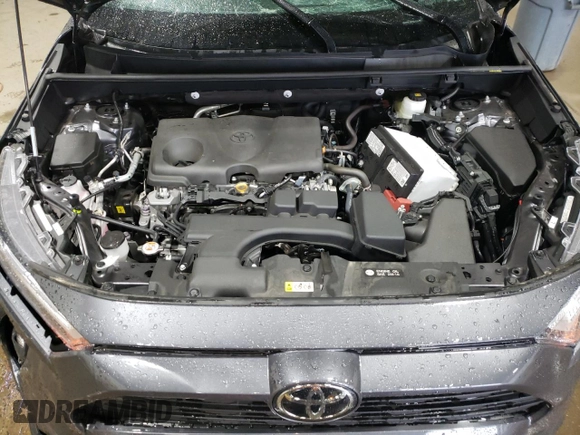 2025 Toyota RAV4 XLE Premium with VIN 2T3A1RFV6SC507039, listed as a Copart auction lot 54594125 with 7,962 mi miles and Salvage title. Bid and sale history available at DreamBid. Image 12.