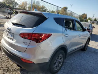 2015 Hyundai Santa Fe Sport with VIN 5XYZTDLB4FG299742, listed as a Copart auction lot 77258194 with 0 mi miles and Salvage Title. Bid and sale history available at carsss.com. Image 3.