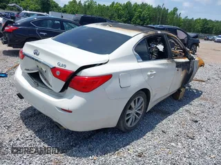2017 Infiniti Q50 Premium z VIN JN1EV7AP6HM735763, wystawiony jako IAAI lot #39561200 z przebiegiem Nie podano mil oraz . Historia ofert i sprzedaży dostępna na DreamBid. Obrazek 4.