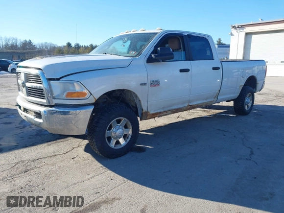 2010 Dodge Ram 2500 ST with VIN 3D7TT2CTXAG109025, listed as a IAAI auction lot 41666316 with 147,965 mi miles. Bid and sale history available at carsss.com. Image 2.