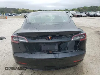 2022 Tesla Model 3 with VIN 5YJ3E1EA1NF369979, listed as a Copart auction lot 51351785 with 0 mi miles and Salvage Title. Bid and sale history available at carsss.com. Image 6.
