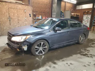 2016 Subaru Legacy 2.5i Limited with VIN 4S3BNBN63G3016639, listed as a Copart auction lot 50459305 with 95,094 mi miles and Salvage Title. Bid and sale history available at carsss.com. Image 1.