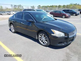2011 Nissan Maxima 3.5 SV with VIN 1N4AA5AP2BC818198, listed as a IAAI auction lot 41864851 with 157,596 mi miles. Bid and sale history available at carsss.com. Image 1.