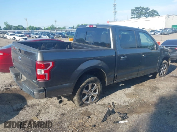 2018 Ford F-150 XL with VIN 1FTEW1CP3JFE01625, listed as a IAAI auction lot 42113794 with 48,197 mi miles and . Bid and sale history available at DreamBid. Image 4.