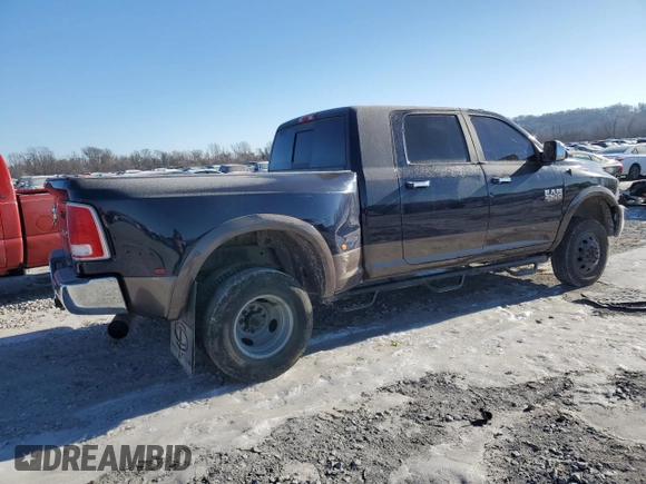 2018 Ram 3500 Laramie with VIN 3C63RRML5JG373731, listed as a Copart auction lot 41849925 with 147,461 mi miles and Salvage Title. Bid and sale history available at carsss.com. Image 3.