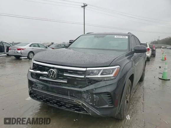 2020 Volkswagen Atlas S with VIN 1V2AC2CA4LC201204, listed as a Copart auction lot 43347835 with 67,236 mi miles and Salvage title. Bid and sale history available at DreamBid. Image 12.