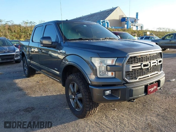 2015 Ford F-150 XLT with VIN 1FTEW1EG2FFC78324, listed as a IAAI auction lot 40708845 with 123,939 mi miles. Bid and sale history available at carsss.com. Image 1.
