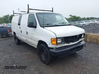 2003 Ford Econoline Cargo with VIN 1FTNE24W13HA46279, listed as a IAAI auction lot 42482660 with 250,712 mi miles and . Bid and sale history available at DreamBid. Image 1.