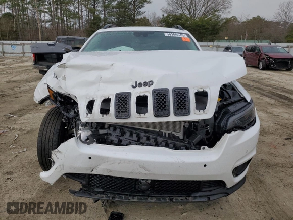 2023 Jeep Cherokee Altitude Lux with VIN 1C4PJMMB2PD109027, listed as a Copart auction lot 50209545 with 24,500 mi miles and Salvage Title. Bid and sale history available at carsss.com. Image 5.