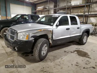 2007 Dodge Dakota SLT with VIN 1D7HW48K97S181294, listed as a Copart auction lot 87062964 with 110,490 mi miles and Salvage Title. Bid and sale history available at carsss.com. Image 1.
