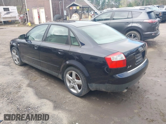 2003 Audi A4 1.8T with VIN WAULC68E93A137540, listed as a IAAI auction lot 42138092 with 194,935 mi miles. Bid and sale history available at carsss.com. Image 3.