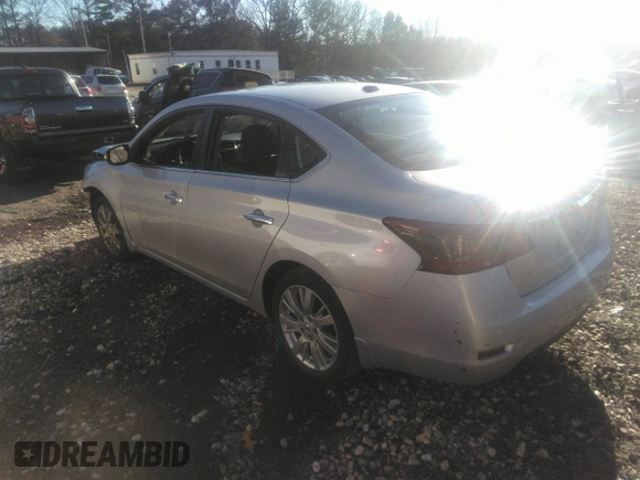 2013 Nissan Sentra S with VIN 3N1AB7AP2DL794109, listed as a IAAI auction lot 41217692 with 128,249 mi miles and . Bid and sale history available at DreamBid. Image 3.