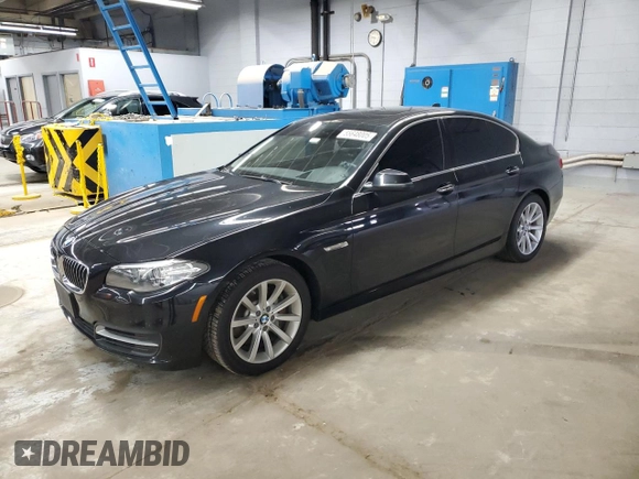 2014 BMW 5 Series 535i xDrive with VIN WBA5B3C50ED530166, listed as a Copart auction lot 55648005 with 112,803 mi miles and Clean Title. Bid and sale history available at carsss.com. Image 1.